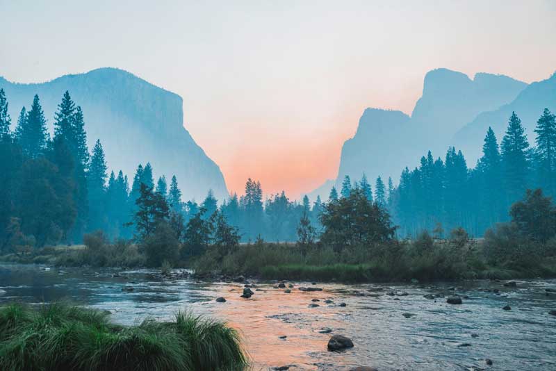 gratitude beautiful mountain scene