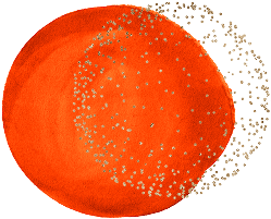 Red and gold circles